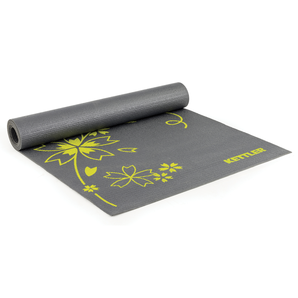 FITNESS MAT BASIC | Anthracite/Yellow